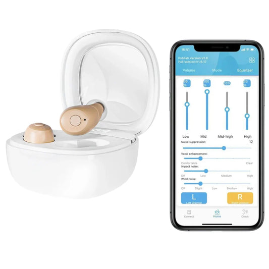 Clairons™ Tiny ITE Bluetooth Hearing Aids (App Controlled)