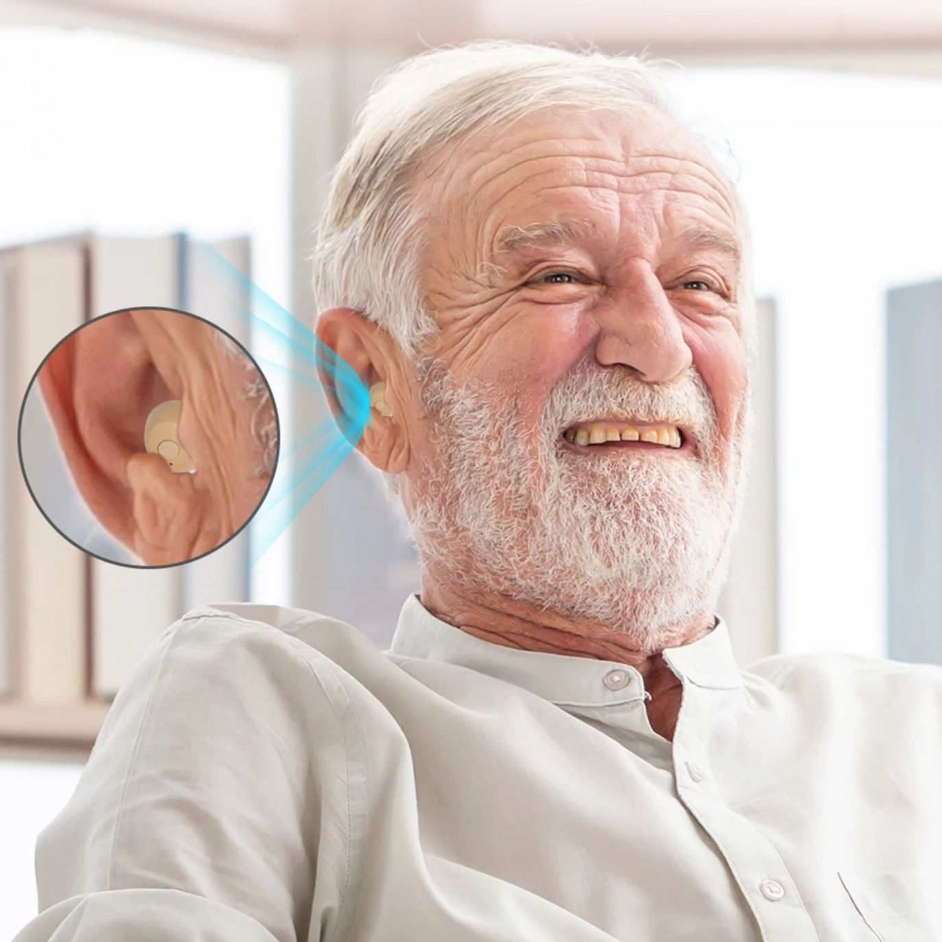 Clairons™ Tiny ITE Bluetooth Hearing Aids (App Controlled)