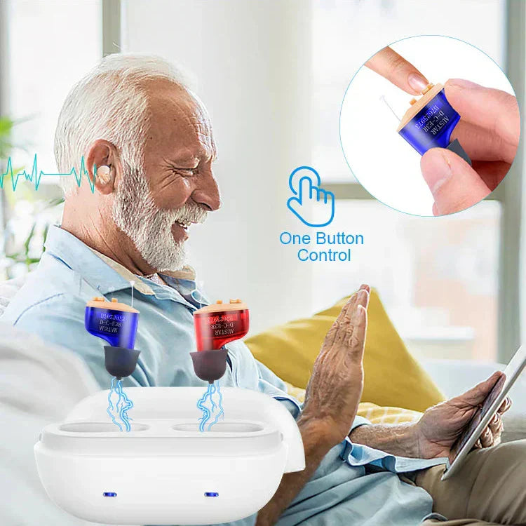 Clairons™ CIC Invisible Hearing Aids (Pair Of 2)