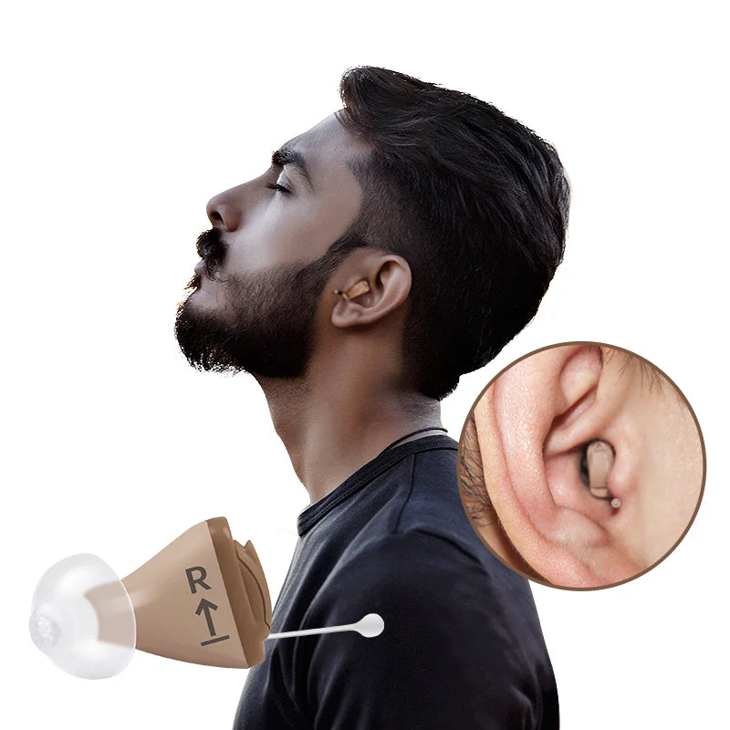 HeaSouls ITC Mini Invisible Hearing Aids (App Controlled)