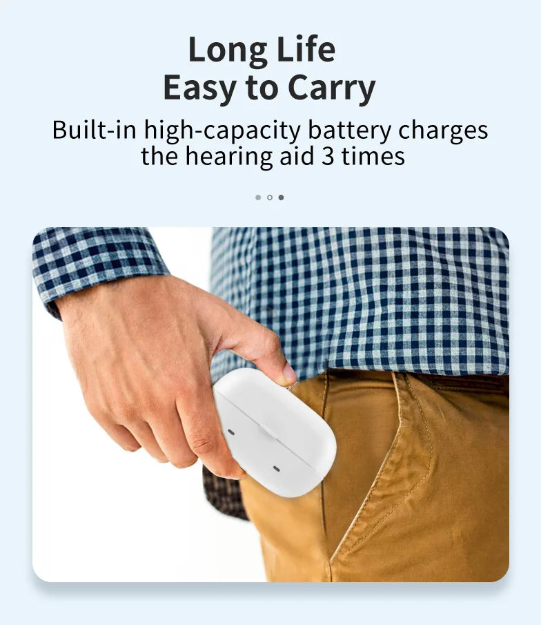 Clairons™ CIC Invisible Hearing Aids (Pair Of 2)